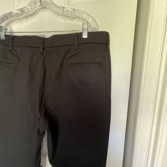 Haggar H26 Men's Straight Fit Trousers Black 40x29 Pants - Picture 12 of 16